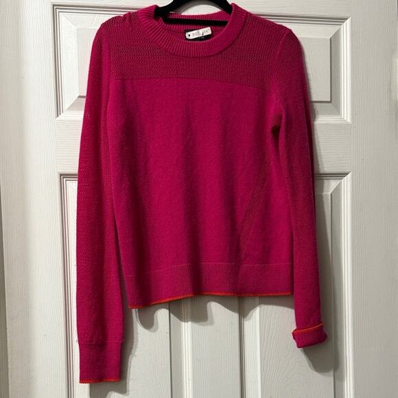 Rag and Bone Cashmere Sweater Hot Pink Size XS - Picture 5 of 7